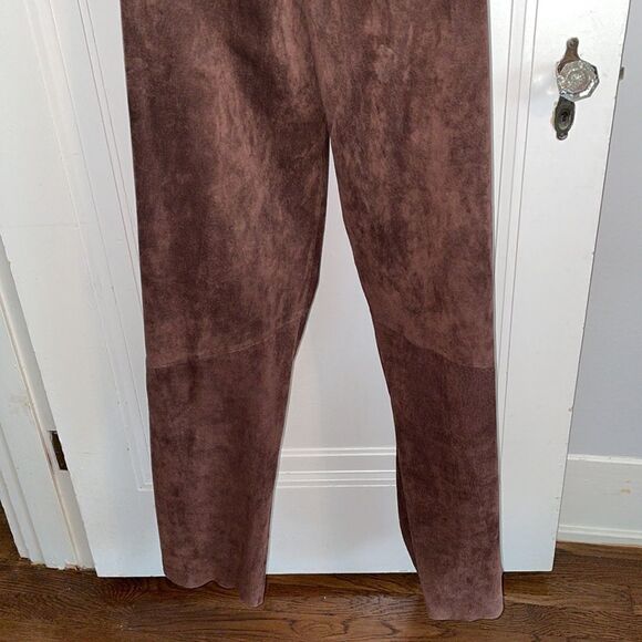 Vtg Scully brown suede leather pants - Picture 6 of 8